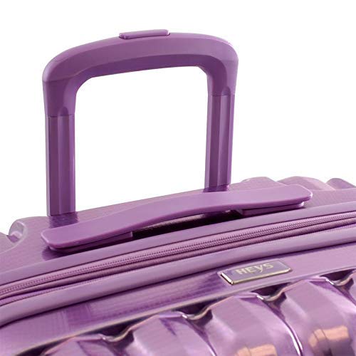 Heys America Astro Iridescent Spinner Luggage (Purple, 3Pc Set) #TOP4