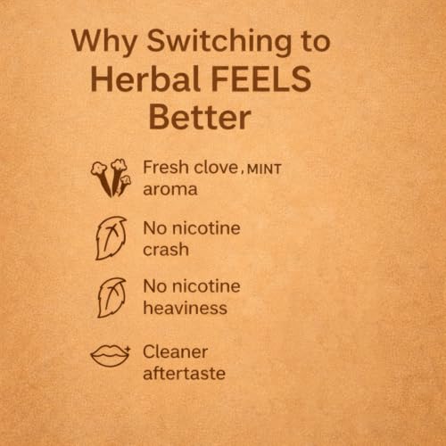 Image of ROYAL SWAG Clove Flavour Wellness Sticks 10 Sticks Each Pack of 2 Boxes Ayurvedic Herbal Blend Wellness Sticks