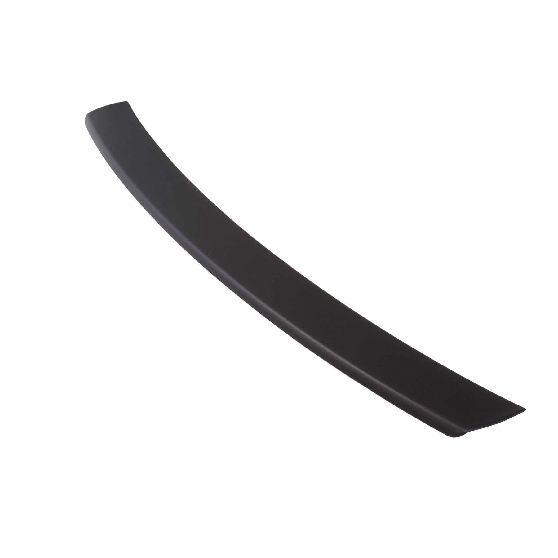 Travall Car Trunk Bumper Protector Compatible with Skoda Octavia Scout (2014-2020) - Vehicle-Specific Black Smooth Plastic Bumper Protection Against Scuffs and Scratches