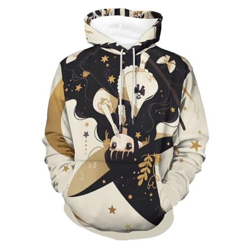Sweat à capuche original sur le thème sorcière à offrir en taille S