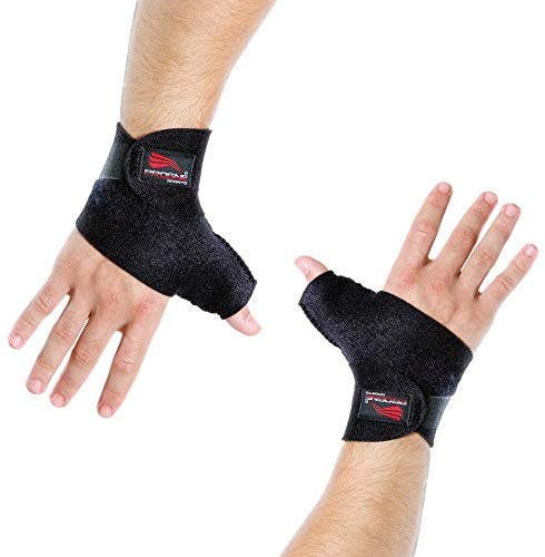 PROGNE SPORTS REF 105 Munhequeira com Polegar, U, Preta
