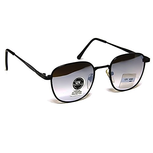 KISS Gafas de sol mod. BREAKING BAD Walter - hombre mujer CULT moda vintage HIPSTER - NEGRO V1