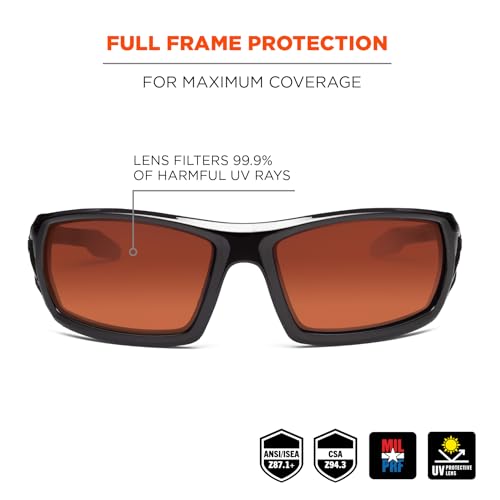 Image of Ergodyne Skullerz ODIN Safety Glasses Sunglasses, Impact Resistant Z87.1+