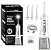 Water Flosser Cordless Oral Irrigator - Teeth Cleaner Water Floss - Rechargeable Portable Oral Irrigator for Travel and Home