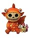 Horror-Shop Kleine Gold Fish Furrybones Figur - die Geschenkidee für Gothic Fans