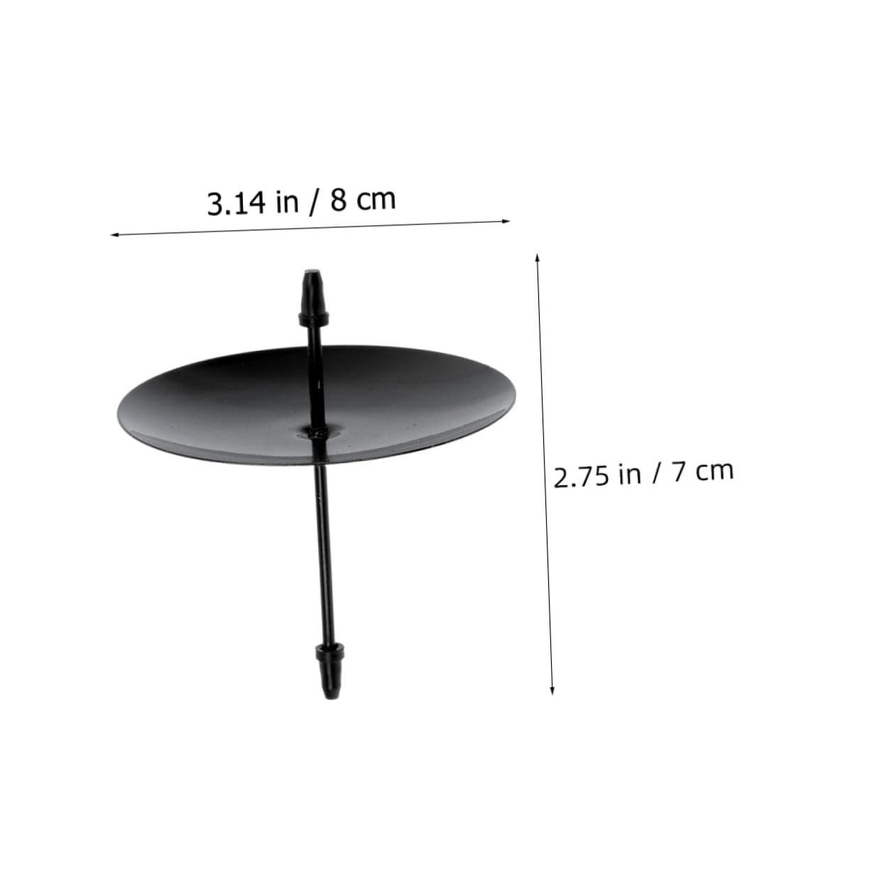 2 Set Candelieri Scaldacandele Con Timer Ghirlanda Portacandele Natalizio Candelabri Natalizi Soprammobili Supporto Decorativo Per Tealight Delicato Portacandele Black 12 Pezzi * 2 Amosfun