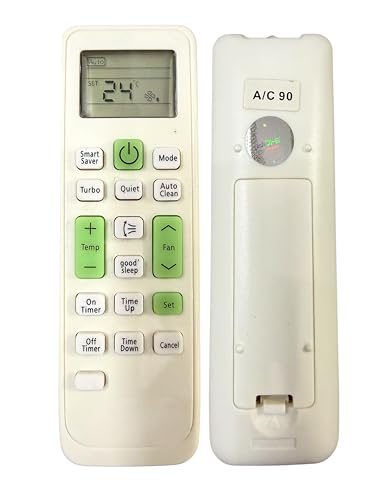 Image of Ehop AC-90 Compatible Remote Control for Samsung Ac for Split and Window Air Conditioner Suitable for 1 1.5 2 Ton ac DB93-11489L DB63-02827A DB93-11115U DB93-11115K KT3X00