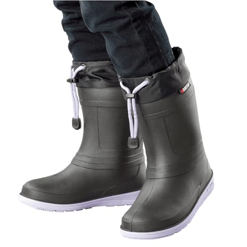 Image of Baffin Unisex Kids' ICE CASTLE Waterproof Insulated Multi-Layer Winter Snow Boots, Polar Rubber Base & Moisture-Wicking Liner