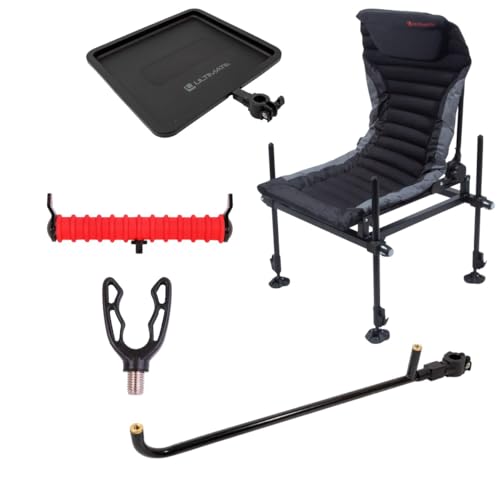 Sedia Ultimate Feeder Ultimate Set Completo con Sedia per Pesca con Feeder Sedia Carpfishing