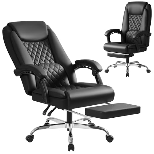 Homall Executive Home Office Chair with Lumbar Support,400lbs Adjustable Ergonomic High Back Office...