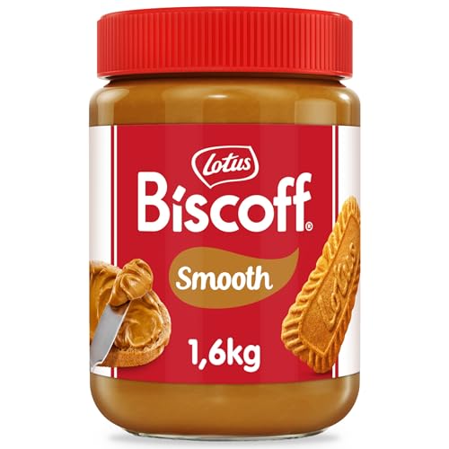Biscoff - Sweet spread - Smooth - Extra Large Jar - Caramelised biscuit flavor - Vegan - Nut free - No colours or added flavours - 1.6kg