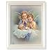 Guardian Angel with Baby Picture, Pearlized White 9-1/2