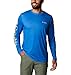 Columbia Herren Terminal Tackle PFG Carey Chen Long Sleeve Wanderhemd, Vivid Blue/Thunfisch, XX-Large