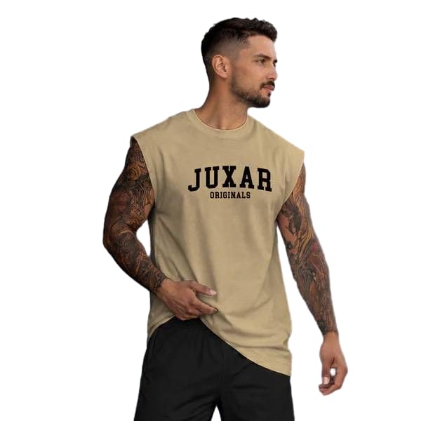 JUXAR Men's Oversize Tank TOP-image-2