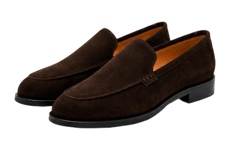 Amalfi Slip On Suede Leather Loafers for Men Premium Italian-Grade Casual & Formal Footwear-image-46