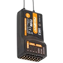 Flysky FTr8B AFHDS3 2.4G 8CH Receiver PWM/PPM/i.Bus Out/S.Bus Dual Antenna for PL18 NB4 NB4 Lite Helicopter Fixed Wing