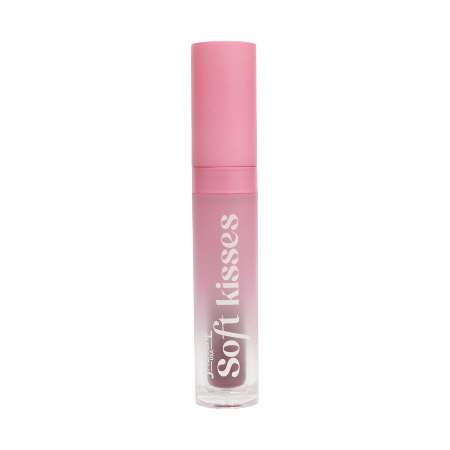 JAQULINE USA Soft Kisses Matte Finish Lipstick | Long-Lasting Color | Silky-Smooth Texture | Enriched with Vitamin E & Hyaluronic Acid - Fuchsia Frenzy 04, 4ml