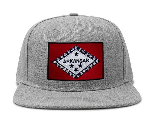 Image of International Tie State Hat for Men and Women, Adjustable Snapback Trucker Baseball Cap with Embroidered Patch