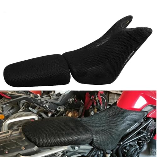 Funda de asiento transpirable para Triumph Tiger 800 XC XCA XR con malla antideslizante 6