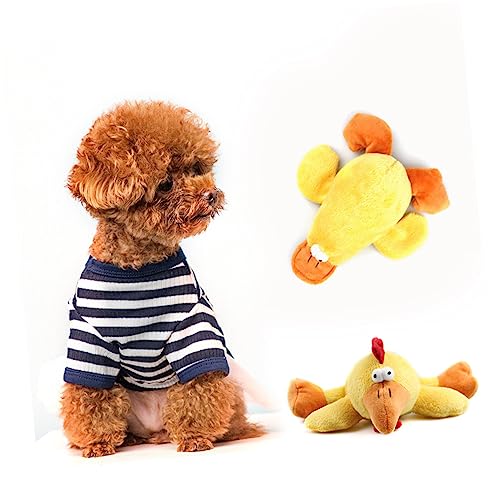 GALPADA Juguete de de Perro de Peluche Grande Forma de con Efecto para Mascotas y Cachorros Reduce el Aburrimiento y Comportamientos Destructivos