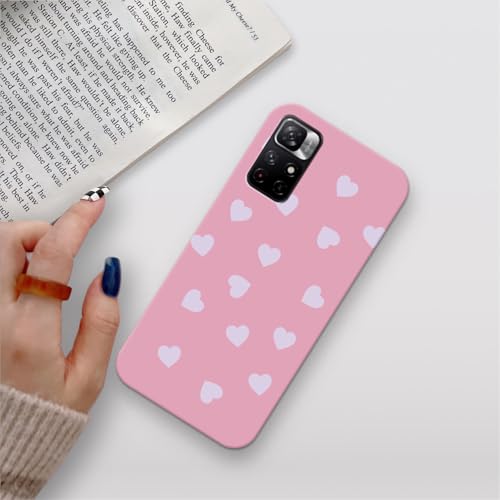 Image of COLORflow Back Cover Compatible with Redmi Note 11 5G / 11S 5G | Heart Celestial Color Customized Back Cover Compatible with Redmi Note 11 5G / 11S 5G