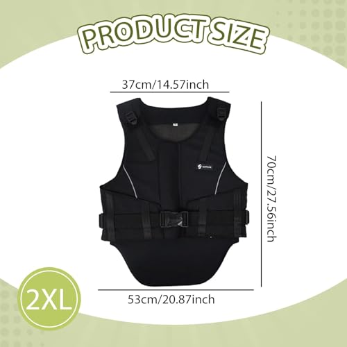 Gilet d'équitation veste de protection équestre confortable et respirante