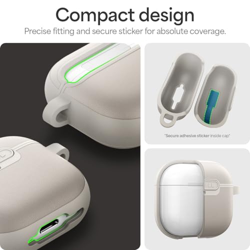 Image of Spigen Cyrill Kajuk for Airpods 4 (2024) Case Cover - Cream