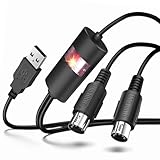 Rapide et stable-La puce de traitement FTP haute performance fournit un enregistrement précis pour chaque note et un signal d'entrée stable sans retard pour une transmission de données MIDI haute fidélité