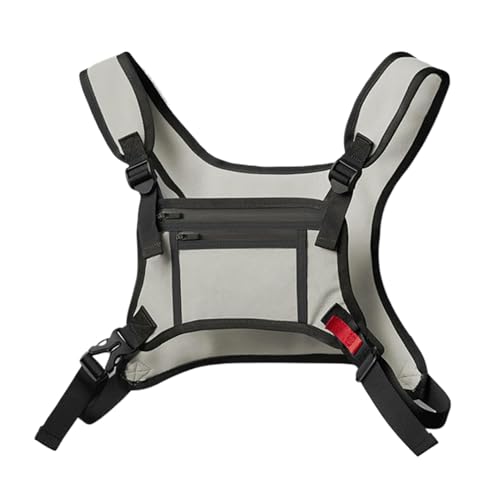 Bolsa de chaleco portátil para correr con almacenamiento adicional impermeable 7