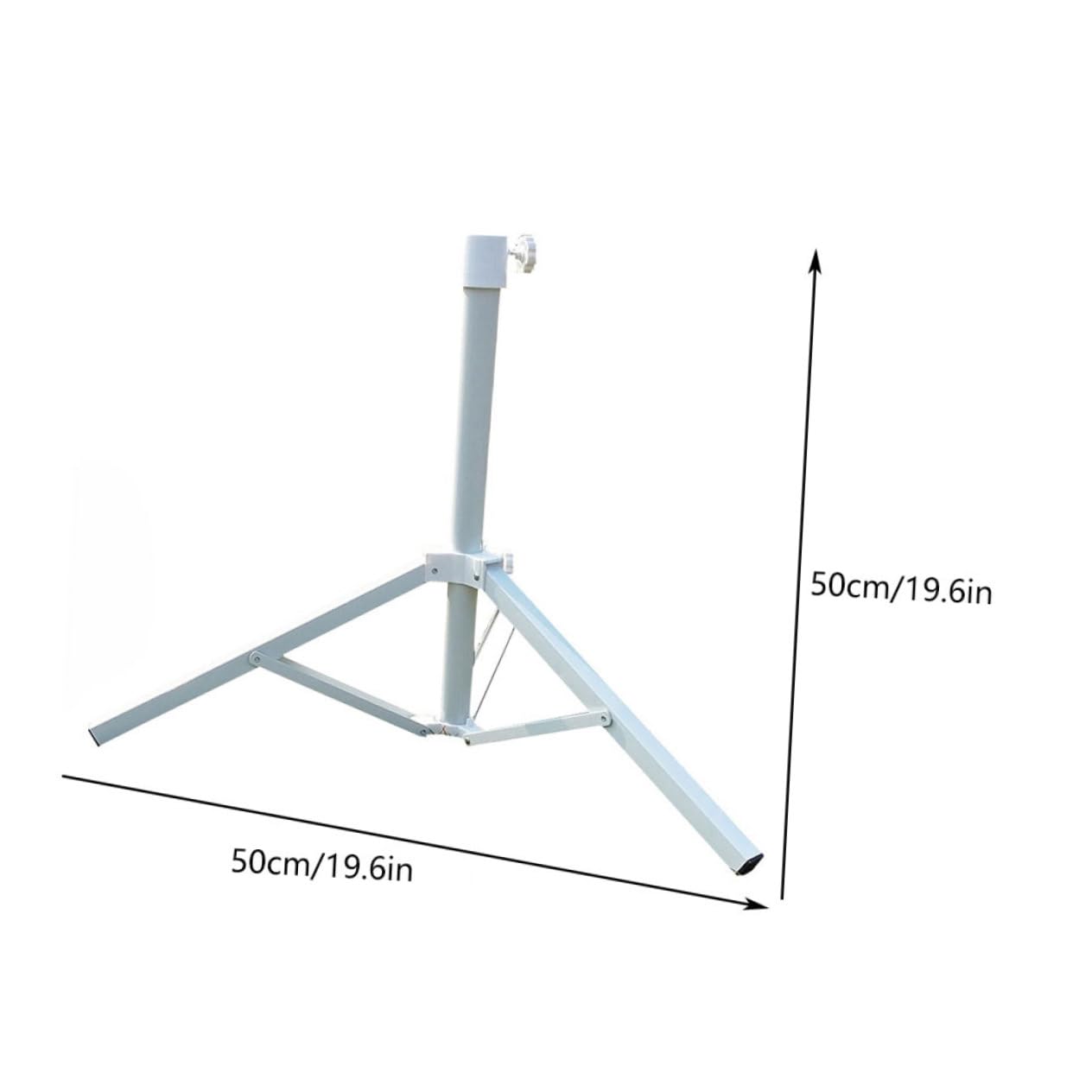 TOYANDONA Pied de Parasol Fixe pour Jardin et Plage Support Stable pour Parasol de Terrasse Facile à Transporter pour Camping et Activités Extérieures