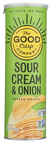 The Good Crisp Company, Chips Stacked Sour Cream Onion, 5.6 Ounce