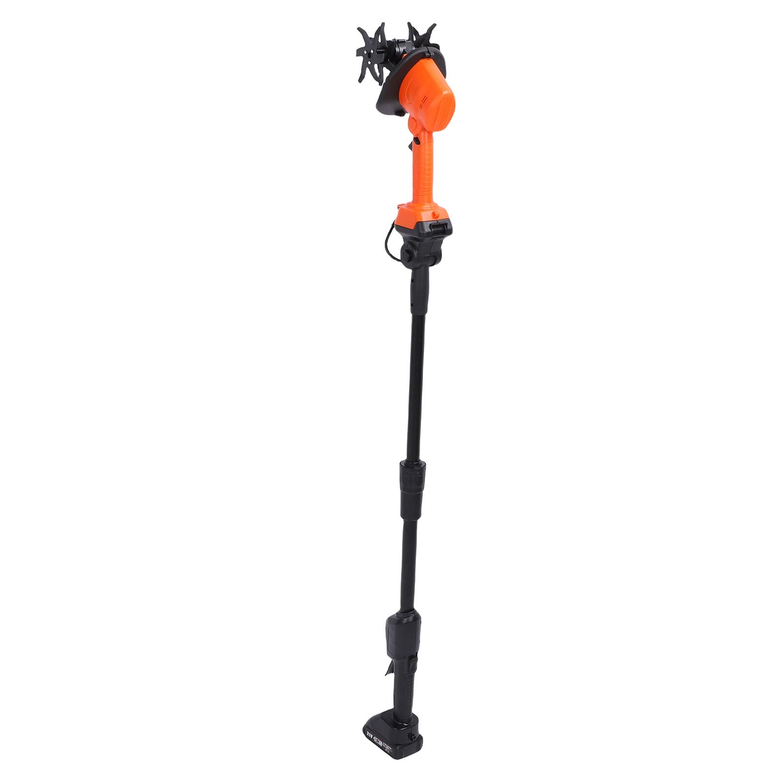 Eujgoov Mini Motozappa Elettrica Coltivatrice da Giardino Senza Fili con 4 Lame in Acciaio Al Manganese per Giardinaggio Diserbo Scavo Prati Serre (Spina europea)