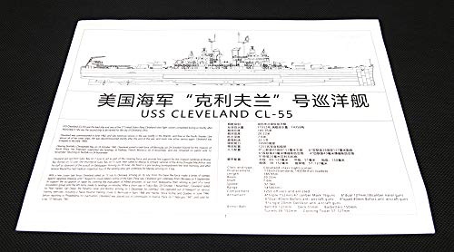 1/350 American Cleveland Light Cruiser miniatura 3