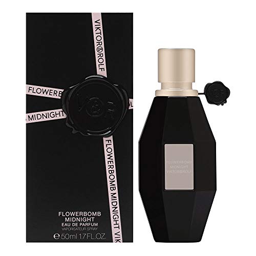 Viktor & Rolf Flower Bomb Midnight Eau De Perfume For Women, 1.7 Ounce