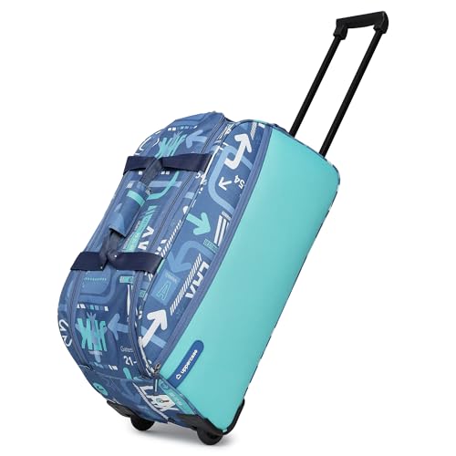 uppercase Polyester Jfk 62 Duffle Trolley Bag| Dust Resistant Tra...
