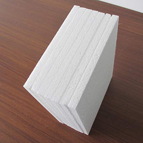 Garneck Blocos brancos de isopor Eps Espuma de placa à prova de choque Pacote de armazenamento e sup