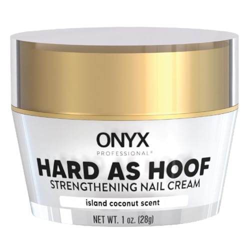 Onyx Professional Hard as Hoof Nail Strengthening Cream, Coconut Scent