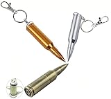 WooTeck 3 Pack 64GB Metal Shining Bullet USB Flash Drive Memory Stick with Keychain(Golden,Bronze,Silver)