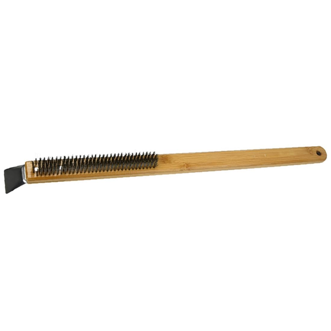 UDSKNV[KSL For Oven Cleaner Small Brush for Kitchen Pizza for Oven Copper Brush Wood Handle Bristle Brass Grill Cleaning