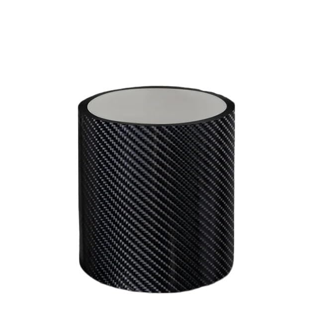 Vinilo Coche Pegatinas de fibra de carbono for umbral de coche, tiras de moldura resistentes a arañazos, protección de bordes de puerta de coche, pegatinas negras antipisos, herramienta Vinilo Para Co