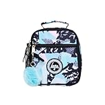 hype Girls Lunch Box, Iconic Pastel Abstract Style, School Bag for Kids, Stylish Lunch Bag with Bottle Holder, 3 Storage Compartments, Inside Thermal Lining & Grab Handle