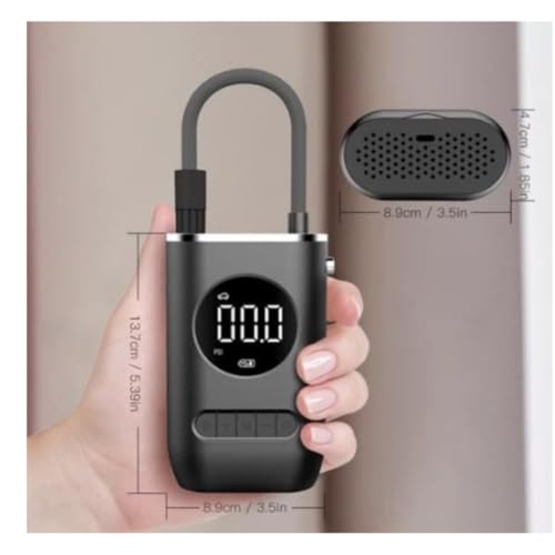 Calibrador Mini Compressor Pneu De Carro Bike Moto Eletrica Portátil Recarregável Bomba de encher Pn