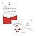 25 Christmas Holiday Kids Thank You Cards, Santa Fill In the Blank Thank You Notes, Personalized Card For Birthday Party or Christmas Gifts, Stationery For Children Boys and Girls