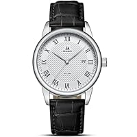 LN LENQIN Orologio Uomo Orologi Uomo Orologi Polso Uomo Impermeabili Orologi Analogici Al Quarzo Orologi Polso Uomo Casual Alla Moda Con Data Numeri Romani Cinturino in Pelle