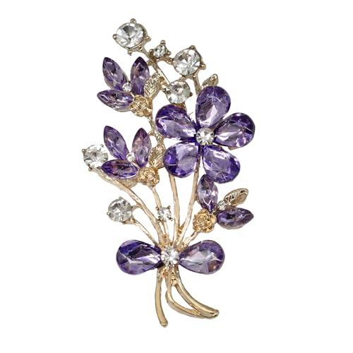 Image of Pretty Elegant Brooch Pin for Women,Flower Brooch Pin Broches for Women's Clothes
