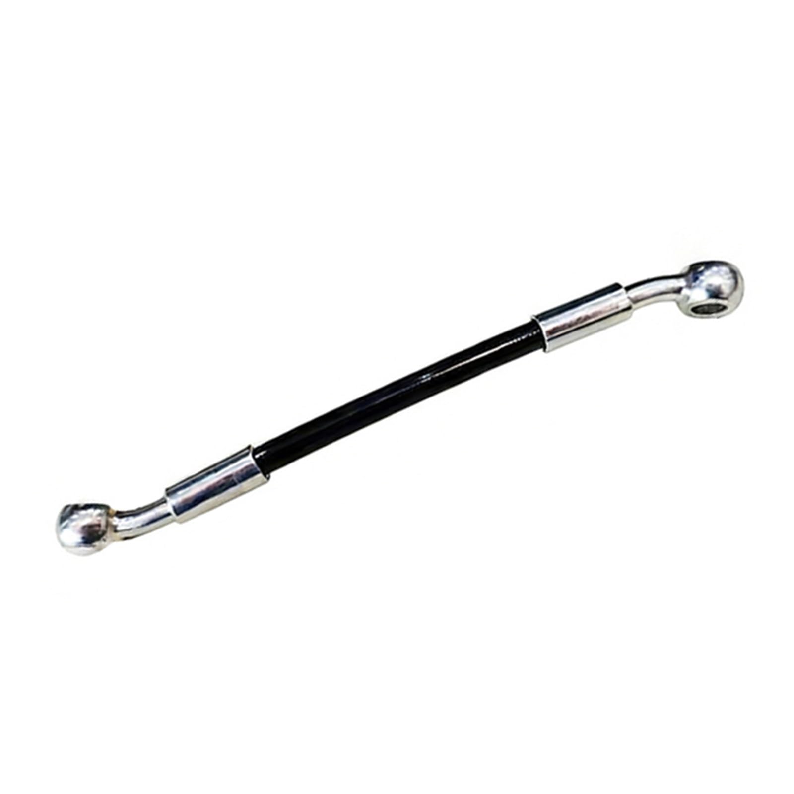 Kmwshan One Color Motorbike Brake Line 28°-28° Motorcycle M8 M10 Banjo Hydraulic Brake Hose Clutch Cable Line 30Cm-500Cm Stainless Steel Braided Oil Pipe Accessories