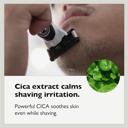 Image of Lazy Society Cica Shaving Gel, Transparent, non-foaming soothing gel, enriched with Centella Asiatica, Aloe Vera and Panthenol for Skin Protection for all sensitive type skin 3.38 oz