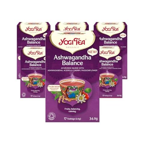 Yogi Tea Ashwagandha Balance Herbal Tea Cover