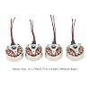 4PCS High Performance 1503 Brushless Motors, Compact and Lightweight for 4 Axis RC Airplanes, Ensuring Powerful and Efficient