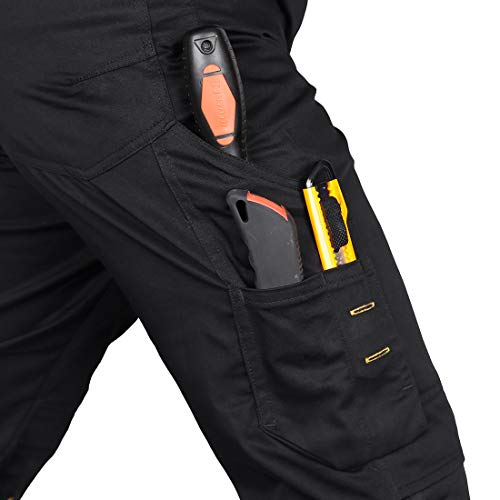 Buy HARD LAND Men's Ripstop Work Pants Straight Fit Outdoors Cargo